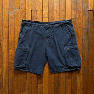 Nike Sportswear Cargo Shorts Men Size 40 Dark Navy Blue Hiking Outdoors Gorcpore